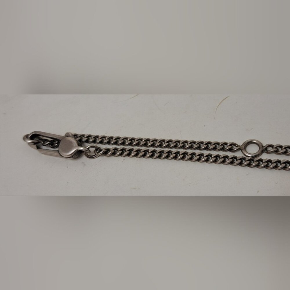 Gucci Diamantissima Cross Necklace 925 Silver Jewelry Unisex Italy - Picture 5 of 16